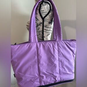 NWT Calpak Luka Expandable Laptop Tote in Lilac